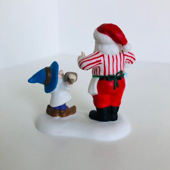 Deptartment 56  North Pole Series "Checking It Twice Wind-Up Toys" Retired - Picture 3 of 5